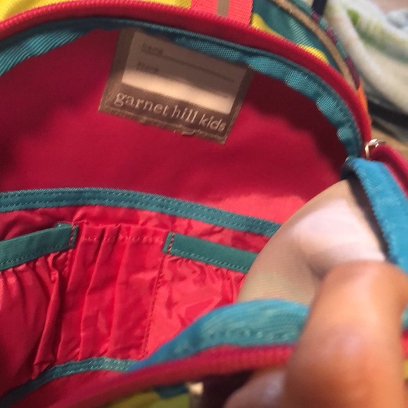 Garnet Hill backpack and lunch bag - Picture 2 of 10